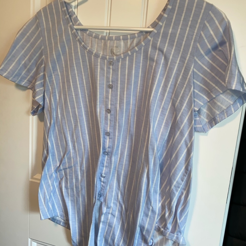Tie front shirt